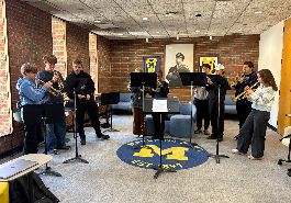  students play instruments on Michigan campus